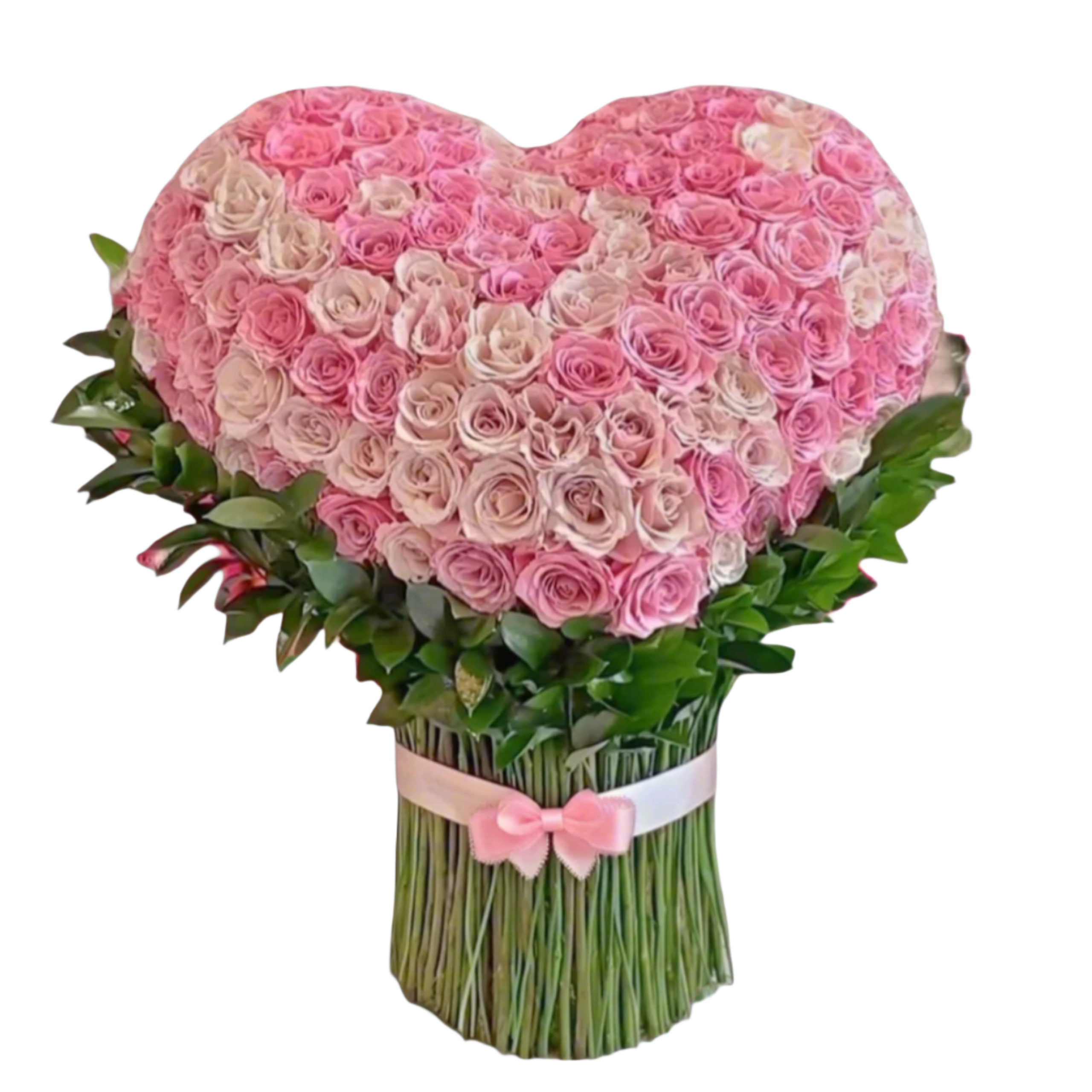 With Love, My Standing Heart (Pink & Ivory)