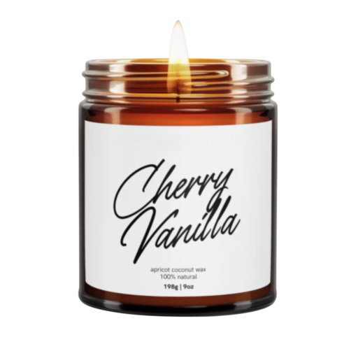 Cherry Vanilla Candle - 9 oz