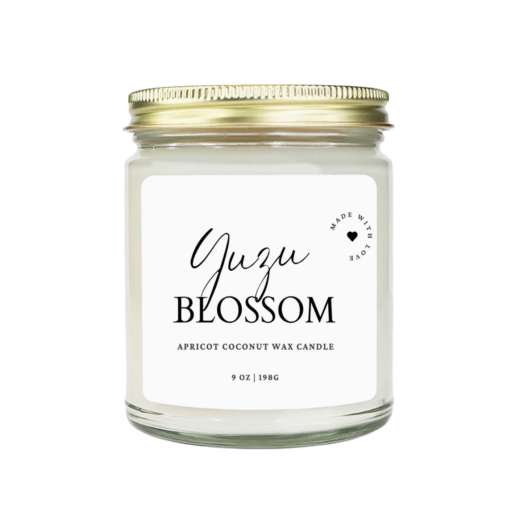 Yuzu Blossom Candle (white) - 9 oz