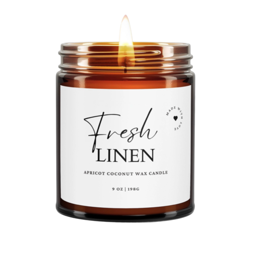 Fresh Linen Candle - 9 oz
