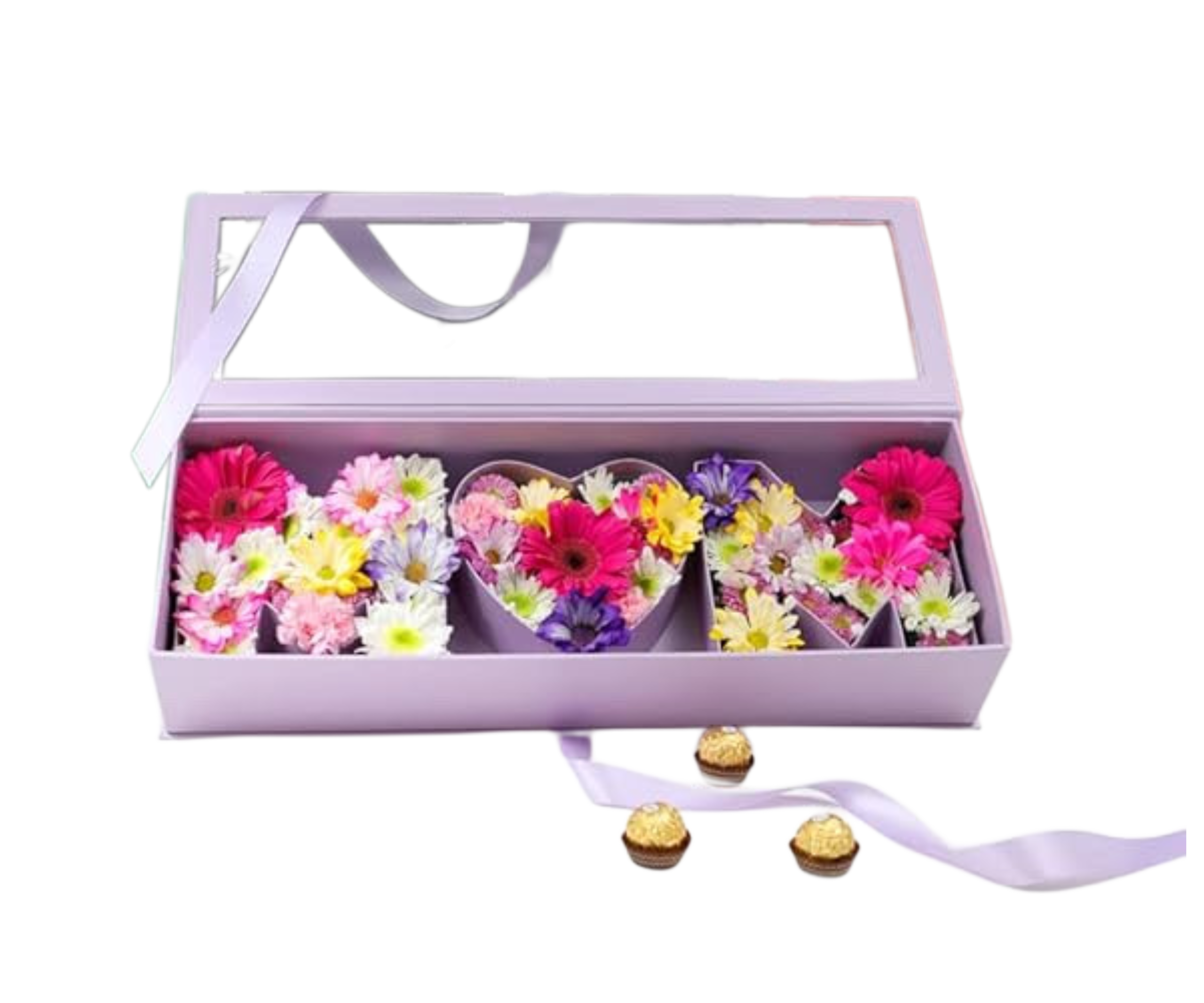 M-O-M Letter Gift Box - Lavender