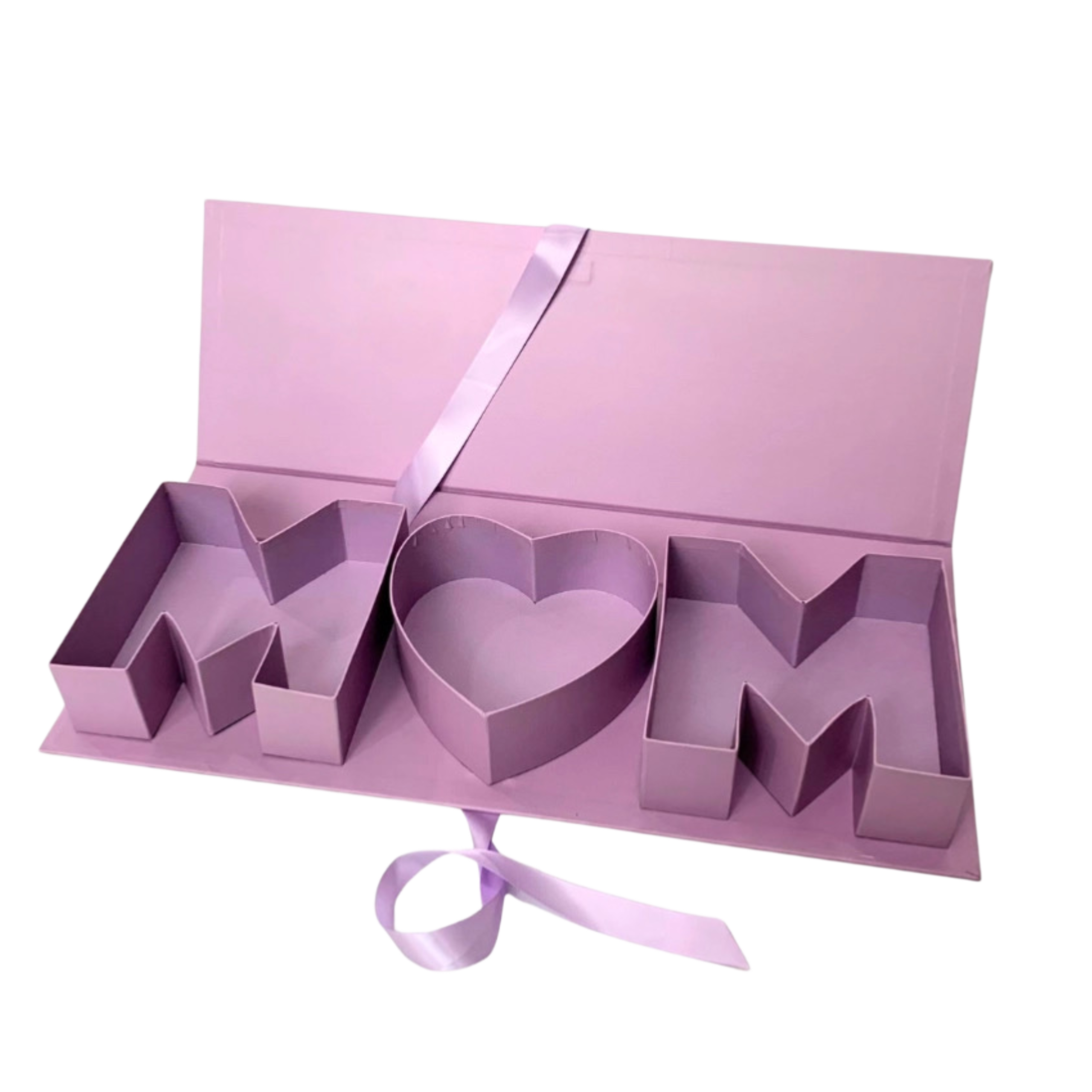 M-O-M Letter Gift Box - Lavender - Image 4
