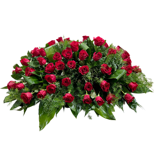 The Ruby Red Rose Spray