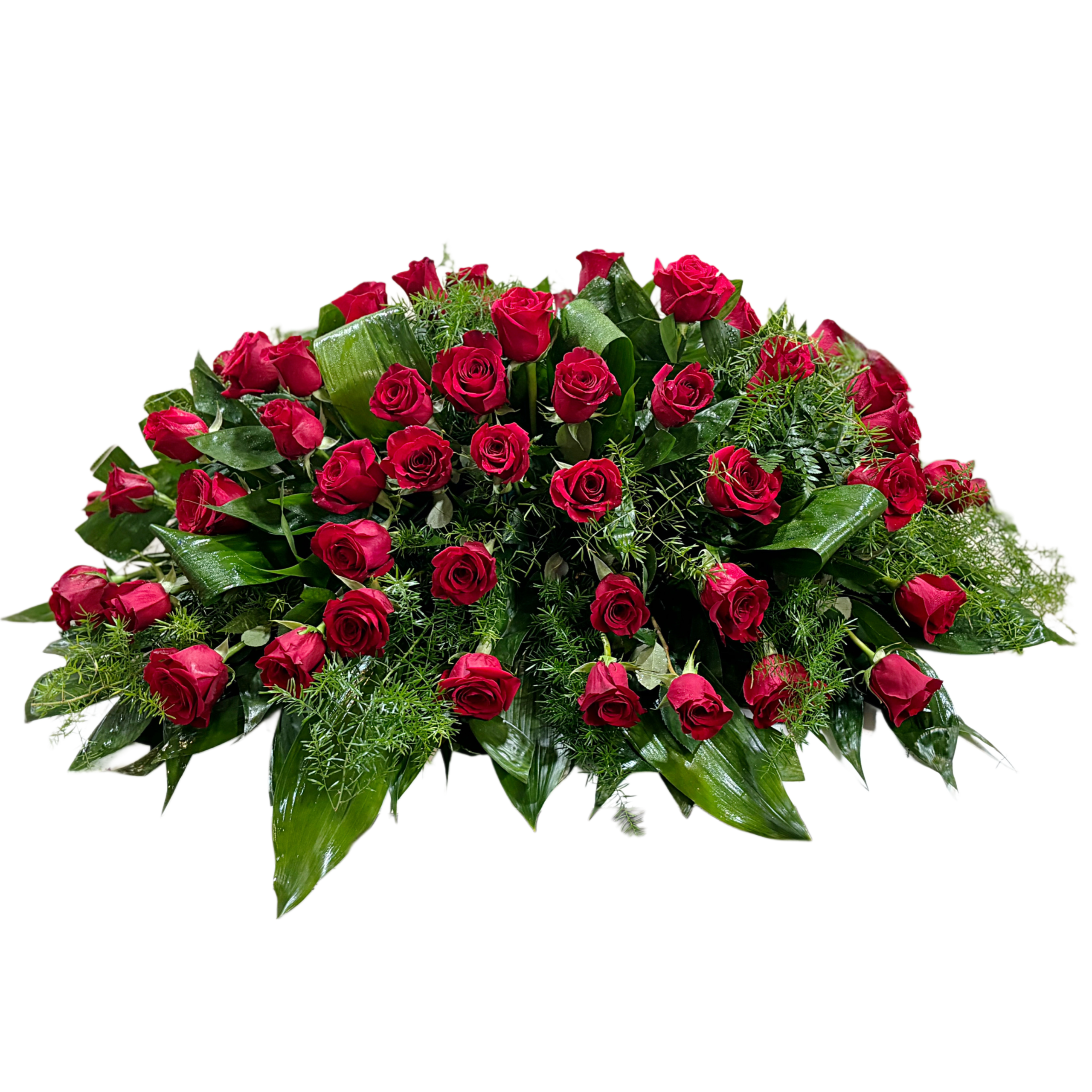 The Ruby Red Rose Spray