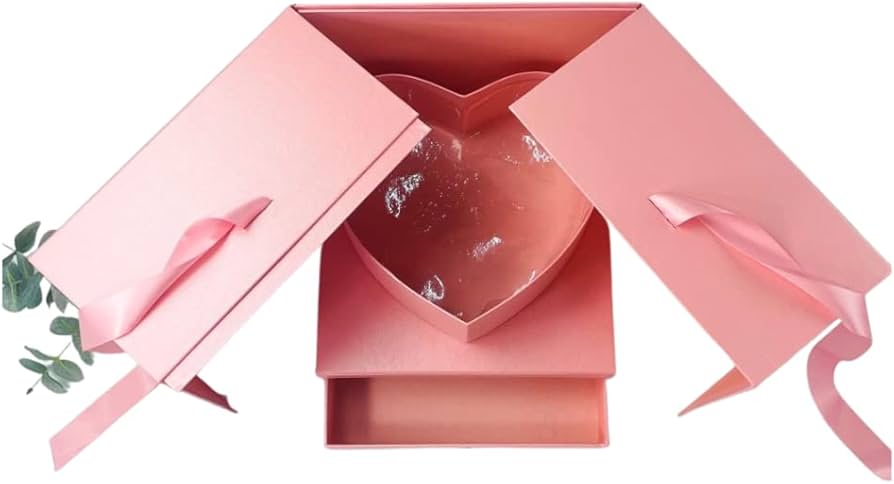 Surprise Heart & Drawer Box - Pink - Image 2